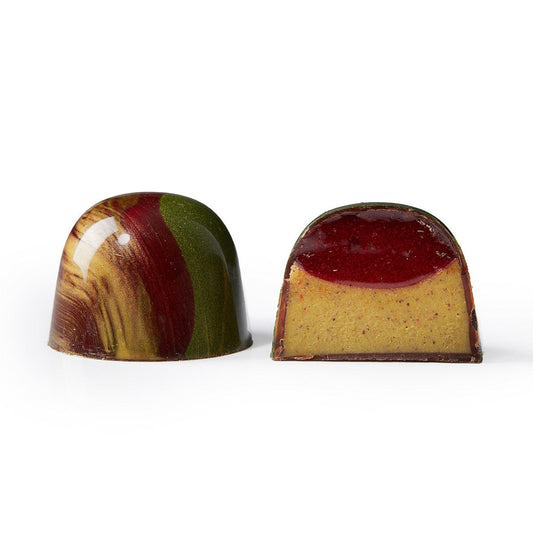 Vegan Raspberry Jam With Pistachio Praliné